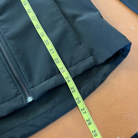 Black Diamond Men Softshell Black Full Zip Jacket Size Medium Zip Pockets Casual - Picture 9 of 9